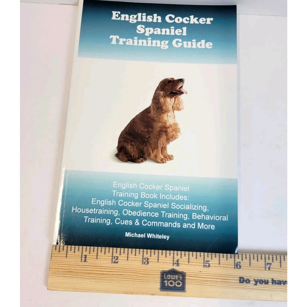 English Cocker Spaniel Training Guide Michael Whiteley Dog Care Teal Trade‎ PB